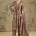Pleated Kurta Set